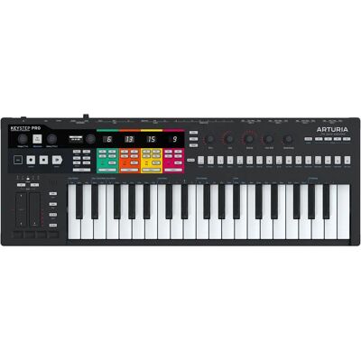 Arturia Keystep Pro Black Edition - Kompaktes MIDI-Keyboard mit Sequencer & Arpeggiator Arturia Keystep Pro Black Edition - Kompaktes MIDI-Keyboard mit Sequencer & Arpeggiator