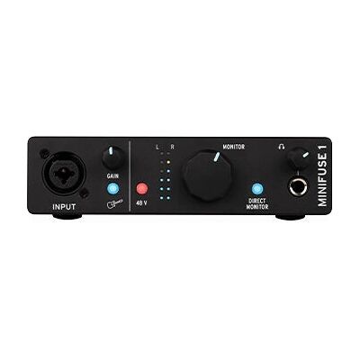 Arturia MiniFuse 1 Fekete - Hangkártya Arturia MiniFuse 1 Fekete - Hangkártya