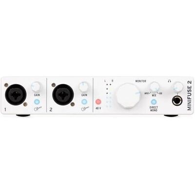Arturia MiniFuse 2 Fehér USB Hangkártya Arturia MiniFuse 2 Fehér USB Hangkártya
