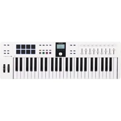 Arturia Keylab Essential 49 MK3 MIDI - Näppäimistö Musta ja Valkoinen Arturia Keylab Essential 49 MK3 MIDI - Näppäimistö Musta ja Valkoinen