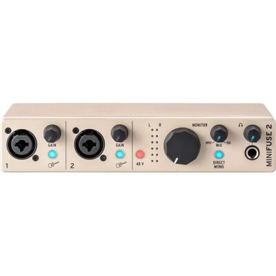 Arturia MiniFuse 2 - Compact Audio Interface - Microphone, Instrument, Line Arturia MiniFuse 2 - Compact Audio Interface - Microphone, Instrument, Line