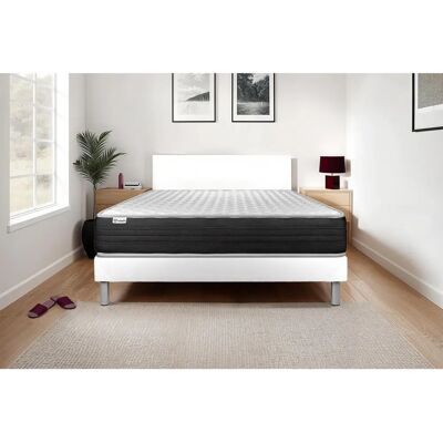 Matelas Viscoélastique Blanc 140x200cm VITALIT - Publicité Matelas Viscoélastique Blanc 140x200cm VITALIT - Publicité