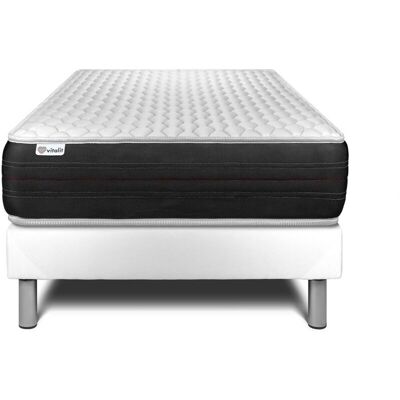 Vitalit Vitalspring Cama - 90x200cm - Blanco Vitalit Vitalspring Cama - 90x200cm - Blanco