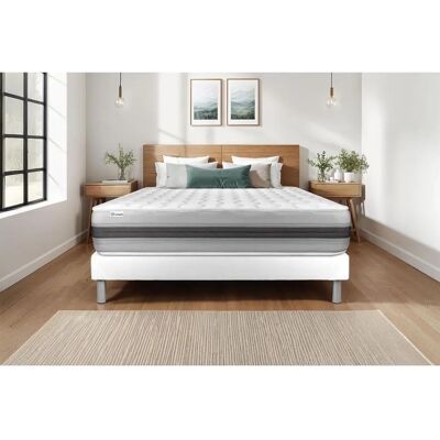 Vitalit VitalSpring Recover 140x190cm Matelas & Sommier - Confort Hybride - Publicité Vitalit VitalSpring Recover 140x190cm Matelas & Sommier - Confort Hybride - Publicité