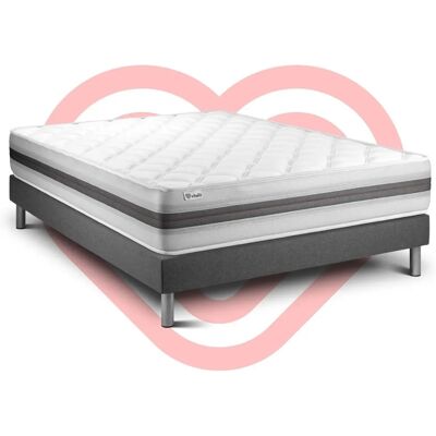 Vitalit - Sommier + Matelas 140x190 - Publicité Vitalit - Sommier + Matelas 140x190 - Publicité