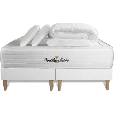 Royal Palace Bedding - Juego de Colchón de resortes y viscoelástica 180x200 Royal Palace Bedding - Juego de Colchón de resortes y viscoelástica 180x200