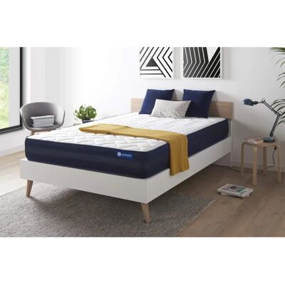 Matelas Réversible en Latex et Mousse à Mémoire ACTISOM 140x190cm - Publicité Matelas Réversible en Latex et Mousse à Mémoire ACTISOM 140x190cm - Publicité