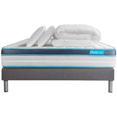Bodycare - PERFPACK140190 Ensemble de lit complet 140x190 cm - Matelas + Sommier - Publicité Bodycare - PERFPACK140190 Ensemble de lit complet 140x190 cm - Matelas + Sommier - Publicité