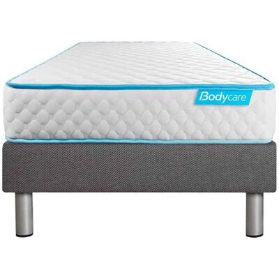 BODYCARE Matelas Ferme 90x190cm + Sommier - Gris - Publicité BODYCARE Matelas Ferme 90x190cm + Sommier - Gris - Publicité