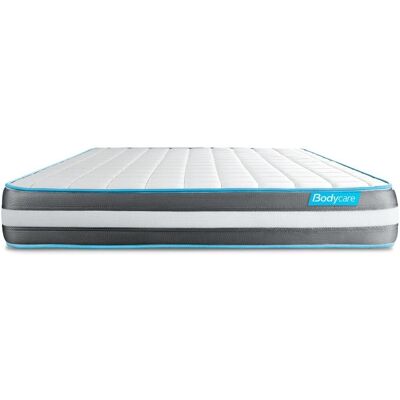 Matelas en mousse à mémoire de forme Bodycare Bodyform 160x200cm - Blanc - Support 3 Zones - Publicité Matelas en mousse à mémoire de forme Bodycare Bodyform 160x200cm - Blanc - Support 3 Zones - Publicité