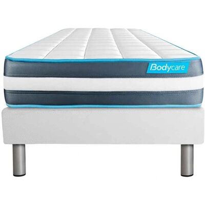 Matelas à Mémoire de Forme 90x190cm - Support et Respirabilité - Publicité Matelas à Mémoire de Forme 90x190cm - Support et Respirabilité - Publicité