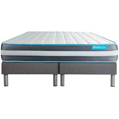 BODYCARE BODYFENS290200G - Ensemble Matelas 180x200cm - 2 Sommiers - Gris - Taille unique - Publicité BODYCARE BODYFENS290200G - Ensemble Matelas 180x200cm - 2 Sommiers - Gris - Taille unique - Publicité