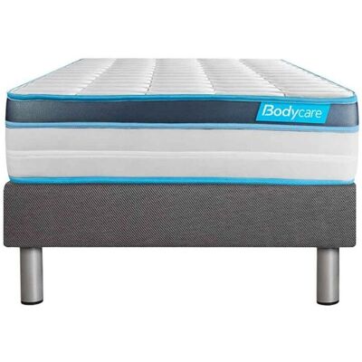 Bodycare PERFORM 90x200 Matelas en Mousse à Mémoire - Matelas - Gris - Publicité Bodycare PERFORM 90x200 Matelas en Mousse à Mémoire - Matelas - Gris - Publicité