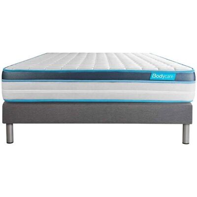 Matelas Mousse à Mémoire BODYCARE PERFORM 160x200 - Gris - 2 Places - Publicité Matelas Mousse à Mémoire BODYCARE PERFORM 160x200 - Gris - 2 Places - Publicité
