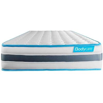 Matelas à ressorts ensachés 90x190cm - Bodycare - Blanc - Publicité Matelas à ressorts ensachés 90x190cm - Bodycare - Blanc - Publicité