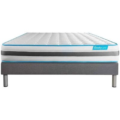 BODYCARE Matelas de soutien corporel 140x200 - Sommier - Gris - 140x200 cm - Soutien - Publicité BODYCARE Matelas de soutien corporel 140x200 - Sommier - Gris - 140x200 cm - Soutien - Publicité