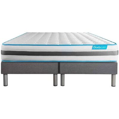 BODYCARE Bodyzenso 280G Ensemble Matelas - 160x200 cm - Gris - Publicité BODYCARE Bodyzenso 280G Ensemble Matelas - 160x200 cm - Gris - Publicité