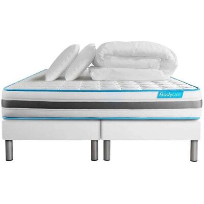 BODYCARE Bodypack 160x200 - Matelas et Sommiers - Blanc - Publicité BODYCARE Bodypack 160x200 - Matelas et Sommiers - Blanc - Publicité