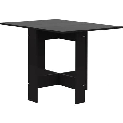 TEMAHOME Trick Table Pliant - Folding Table - Noir TEMAHOME Trick Table Pliant - Folding Table - Noir