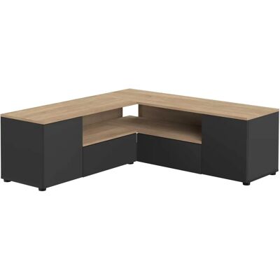 TemaHome Winkelbraun TV-Schrank - Eckschrank TemaHome Winkelbraun TV-Schrank - Eckschrank