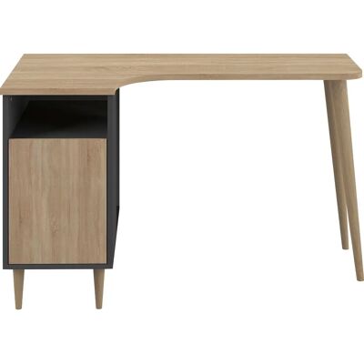 TEMAHOME NOOK Bureau d'angle - Design moderne et compact - Publicité TEMAHOME NOOK Bureau d'angle - Design moderne et compact - Publicité