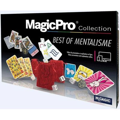 Megagic Magiskit - Mentalism Set - 4 Drottningar, Kortlek, Tokens Megagic Magiskit - Mentalism Set - 4 Drottningar, Kortlek, Tokens