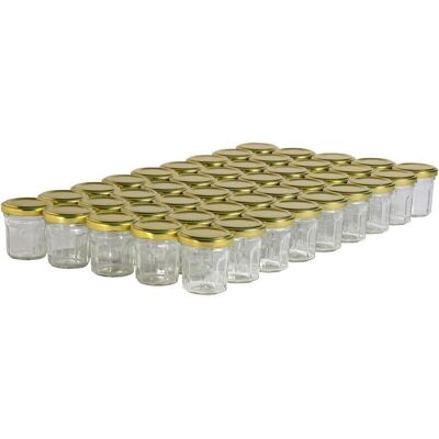 Apiculture.net TO 48 Doré 46.5 mm - Verre - 50 g - Pot à miel - Publicité Apiculture.net TO 48 Doré 46.5 mm - Verre - 50 g - Pot à miel - Publicité