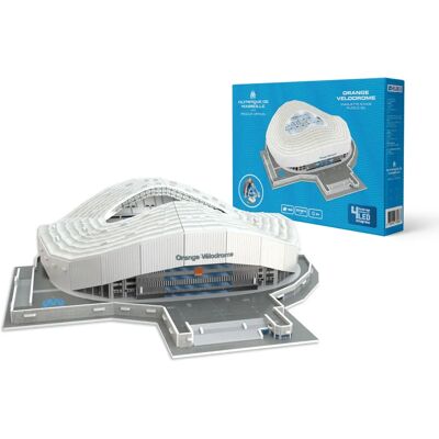 Megableu Om - Puzzle Stade 3d - Orange Velodrome Led - Puzzle Megableu Om - Puzzle Stade 3d - Orange Velodrome Led - Puzzle