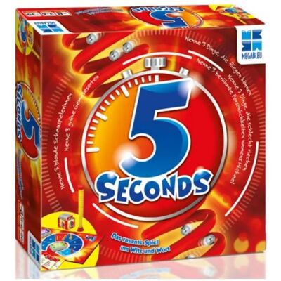Megableu 5 Seconds - Gesellschaftsspiel für Kinder und Familie Megableu 5 Seconds - Gesellschaftsspiel für Kinder und Familie