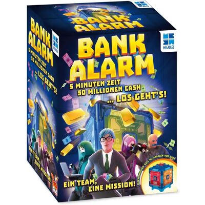 Megableu Bank Alarm Gioco da Tavolo - Divertimento in Famiglia Coopertivo Megableu Bank Alarm Gioco da Tavolo - Divertimento in Famiglia Coopertivo