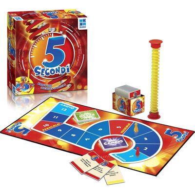 Gioco da Tavolo Grandi Giochi MB678557 - 5 Secondi - Festa Gioco da Tavolo Grandi Giochi MB678557 - 5 Secondi - Festa