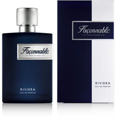 Faconnable Riviera Eau De Parfum - Homme - 90ml - Publicité Faconnable Riviera Eau De Parfum - Homme - 90ml - Publicité
