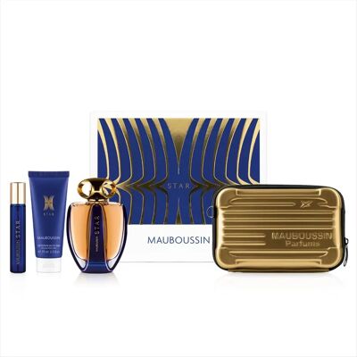Mauboussin Star Prestige Set - Eau de Parfum, Lotion, Spray Voyage - Publicité Mauboussin Star Prestige Set - Eau de Parfum, Lotion, Spray Voyage - Publicité