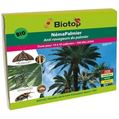 Biotop - NémaPalmier - Nematodes - Nematodes - Publicité Biotop - NémaPalmier - Nematodes - Nematodes - Publicité