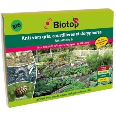 Biotop Nématodes SC - Lutte contre vers gris et doryphores - Publicité Biotop Nématodes SC - Lutte contre vers gris et doryphores - Publicité