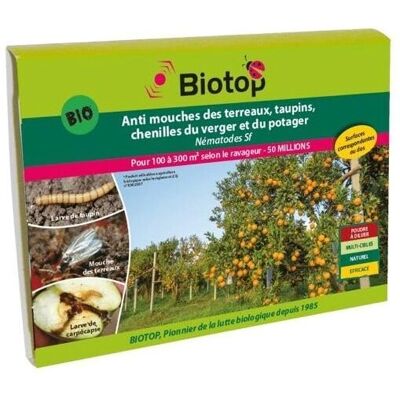 Biotop Nématodes Contrôle des Nuisibles du Sol - Publicité Biotop Nématodes Contrôle des Nuisibles du Sol - Publicité
