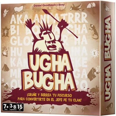 Asmodee Ugha Bugha - Jeu de cartes tribu préhistorique Asmodee Ugha Bugha - Jeu de cartes tribu préhistorique