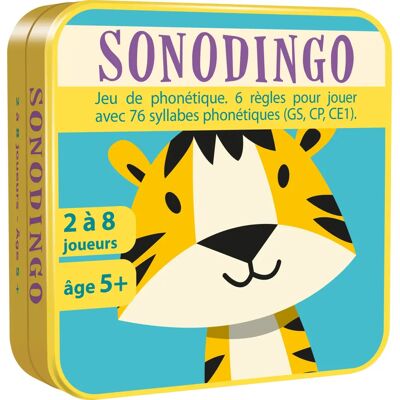Asmodee SONO01 - Edukacyjna gra fonetycznych sylab dla dzieci Asmodee SONO01 - Edukacyjna gra fonetycznych sylab dla dzieci