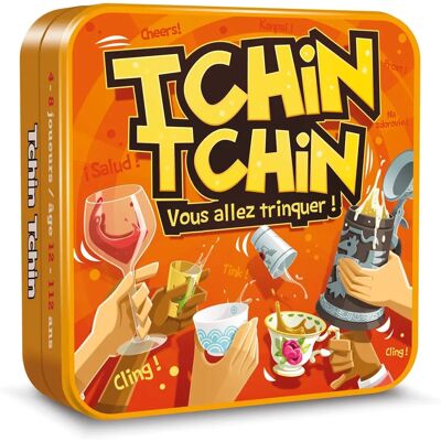 Asmodee Tchin Tchin - Jeu de boisson multiculturel pour fêtes - Publicité Asmodee Tchin Tchin - Jeu de boisson multiculturel pour fêtes - Publicité