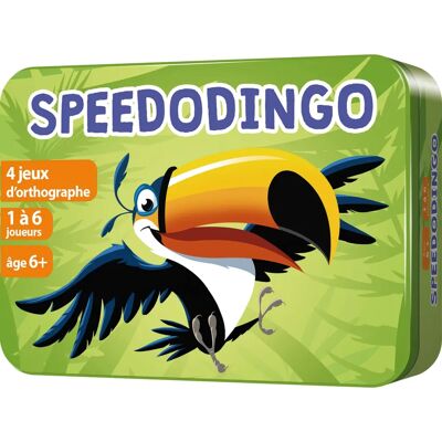 AC-DÉCO Speedodingo - 4 Játék - Francia Tanulás - Kék AC-DÉCO Speedodingo - 4 Játék - Francia Tanulás - Kék