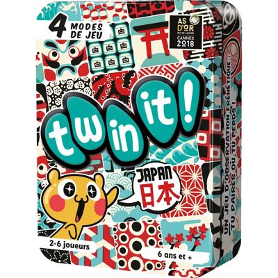 Asmodee Twin IT Japan - Jeu de société familial - Taille voyage - Cadeau - 2-6 joueurs - 15 min - Français - Publicité Asmodee Twin IT Japan - Jeu de société familial - Taille voyage - Cadeau - 2-6 joueurs - 15 min - Français - Publicité