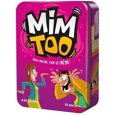 Jeu de quiz MimToo d'Asmodee - Enfants 10+ - 4-10 joueurs - Carton - Publicité Jeu de quiz MimToo d'Asmodee - Enfants 10+ - 4-10 joueurs - Carton - Publicité