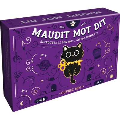 Asmodee Maudit Mot Dit - Jeu de société - 12+ - 3-6 joueurs - 30 min Asmodee Maudit Mot Dit - Jeu de société - 12+ - 3-6 joueurs - 30 min