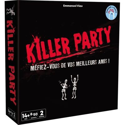 Asmodee Killer Party - Gra planszowa - Gra towarzyska - 14+ lat Asmodee Killer Party - Gra planszowa - Gra towarzyska - 14+ lat