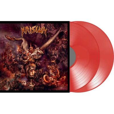 Listenable Records Krisiun - Forged In Fury - Red - Vinyl LP Listenable Records Krisiun - Forged In Fury - Red - Vinyl LP