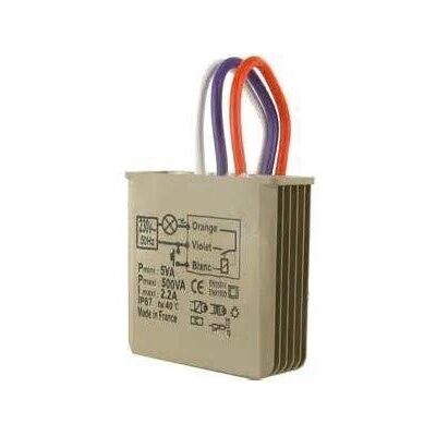 Urmet Modulo Relais Elektronisch - 500W, Verkabeltes System, Ohne Neutral Urmet Modulo Relais Elektronisch - 500W, Verkabeltes System, Ohne Neutral