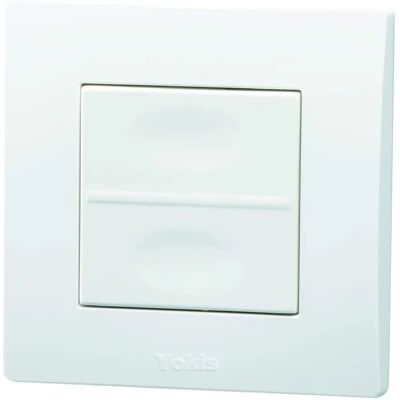 Yokis Væg Fjernbetjening 2 Knapper TLM2T45P Yokis Væg Fjernbetjening 2 Knapper TLM2T45P