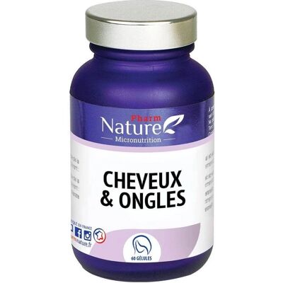 PHARM NATURE Micronutrition Ongles & Cheveux - Complément alimentaire - Publicité PHARM NATURE Micronutrition Ongles & Cheveux - Complément alimentaire - Publicité