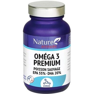 Pharm Nature Oméga 3 Premium - 60 Capsules - Publicité Pharm Nature Oméga 3 Premium - 60 Capsules - Publicité