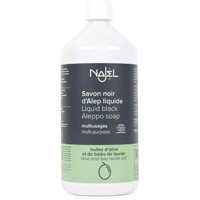 Jabón negro líquido de Alepo con aceite de oliva - Najel Jabón negro líquido de Alepo con aceite de oliva - Najel